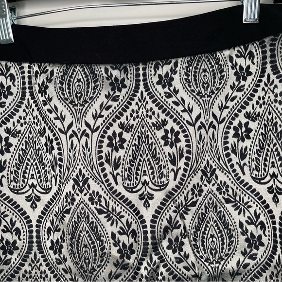 Worthington Paisley Jacquard Print Skirt Size 16P - Picture 4 of 9
